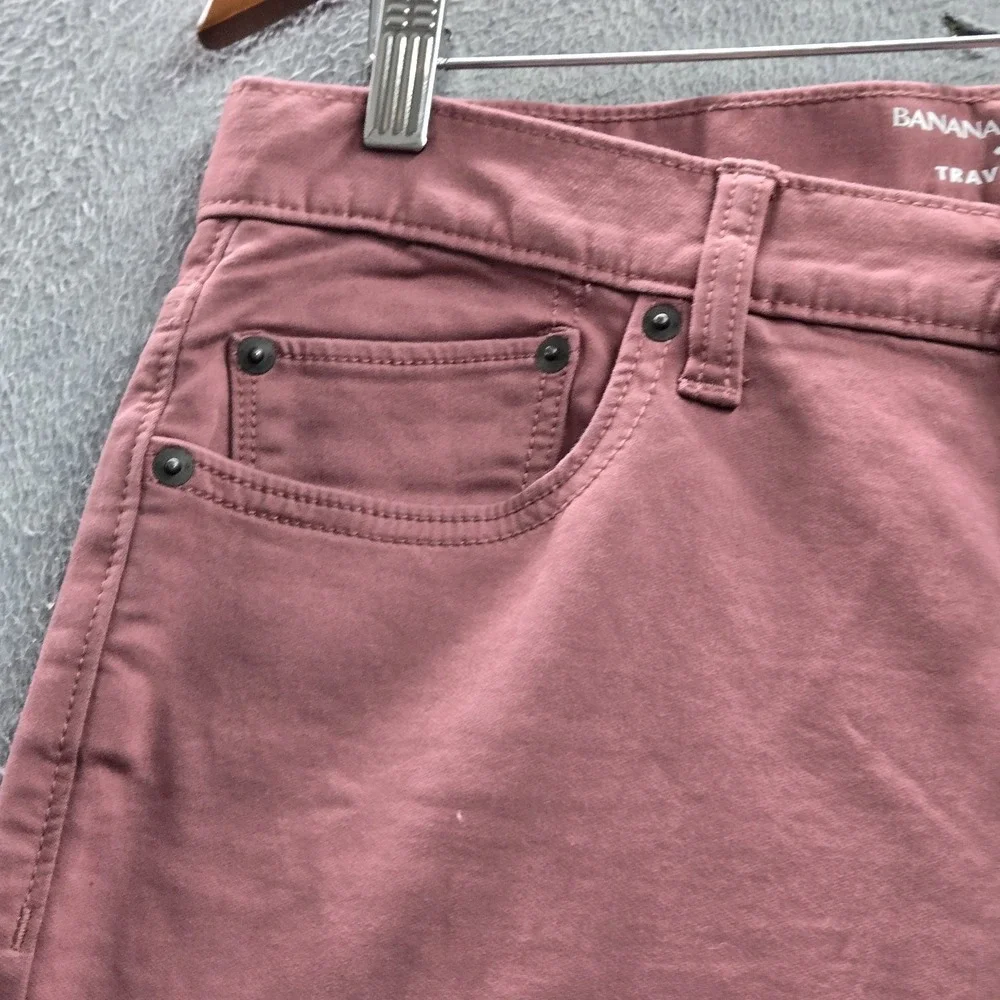 Banana Republic Men Jeans 31X30 Pink Denim Pants Travel Jean Athletic 30